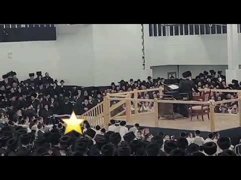 ה' אלול תשפ"א | האדמו"ר מגור בשירת לכה דודי בכניסת השבת בבארא פארק