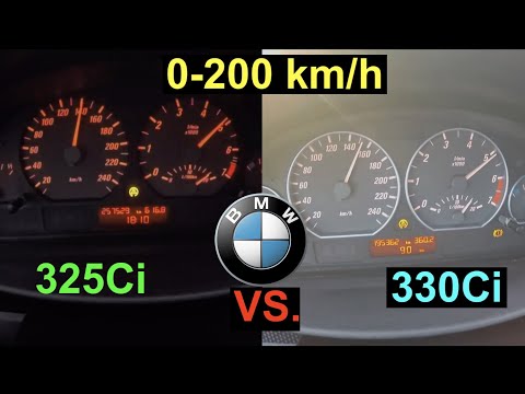 Thumbnail for Acceleration Battle - 200 km/h | BMW 325Ci vs 330Ci | (Legendary E46) by BMW 325, BMW