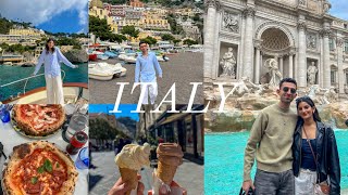 Travel vlog - OUR DREAM TRIP to ITALY 🇮🇹 | Rome, Sorrento & The Amalfi Coast Travel VLOG