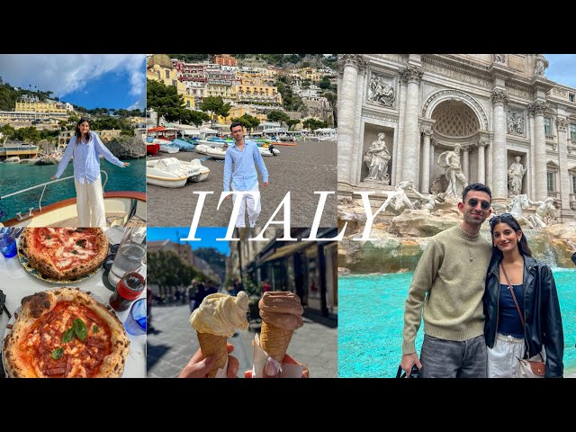 Travel vlog - OUR DREAM TRIP to ITALY 🇮🇹 | Rome, Sorrento & The Amalfi Coast Travel VLOG