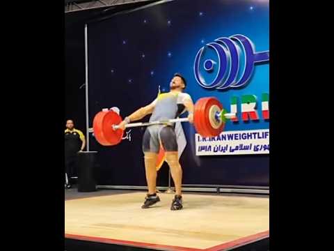 Ali Alipour (95) 187 kg snatch