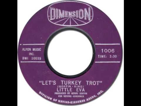 LITTLE EVA - Let's Turkey Trot [Dimension 1006] 1963
