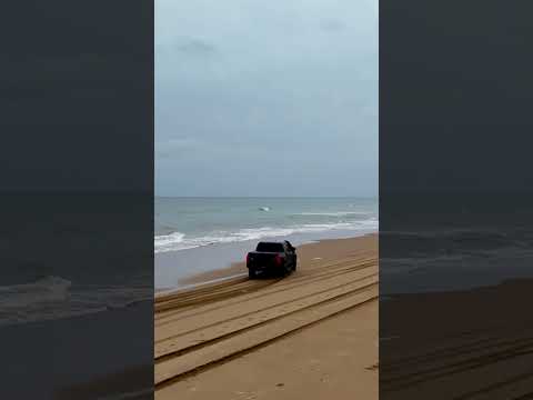 Javed Khan JK-2020 surfing on the waves of Balochistan Beach #offroad4x4 #toyotarevo #djimini4pro