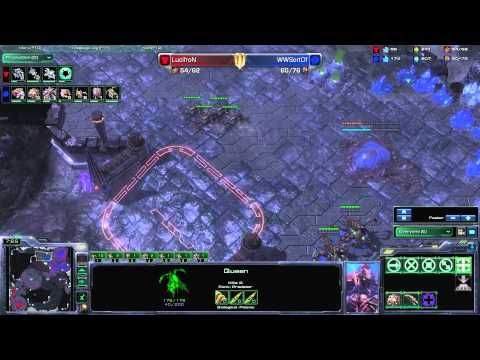 StarCraft 2 Wings of Liberty - LucifroN (T) vs. WWSortOf (Z)