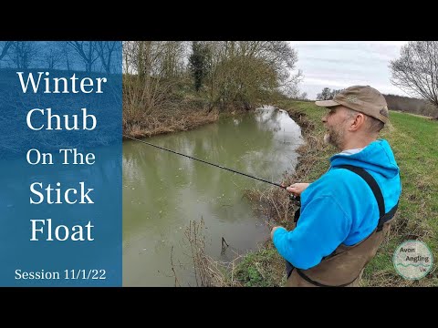 River Fishing In Winter - Trotting For Chub On A New Stretch - 11/1/22 (Video 293)
