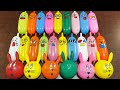 MAKING SLIME WITH MANY LONG BALLOON ! SATISFYING SLIME VIDEOS #3527