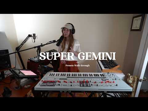 UDO Super Gemini Presets Walkthrough part 1/2 (no talking)