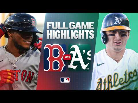 애슬레틱스 VS 보스턴 2:4 MLB 하이라이트