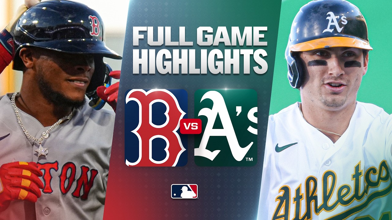 RED SOX vs. ATHLETICS: Official Full Game Highlights (July 27) | 2026 MLB Season