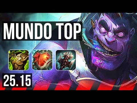 DR. MUNDO vs VLADIMIR (TOP) | 71k DMG, 7 solo kills | KR Diamond | 25.15