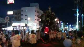 preview picture of video '三池藩大蛇山祇園六山巡行　2012年7月28日'