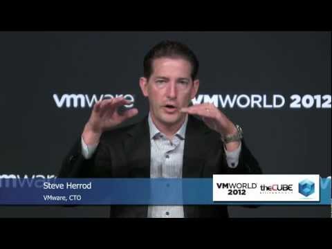 theCUBE at VMworld 2012 - Steve Herrod