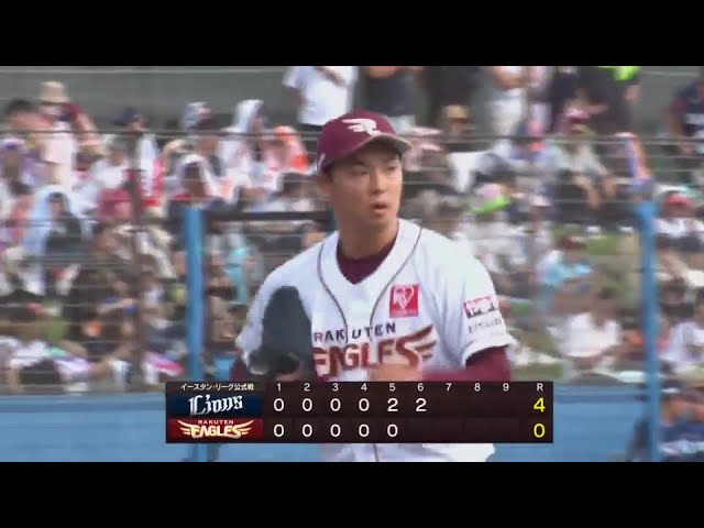【ファーム】火消し完了!! イーグルス・櫻井周斗 空振り三振でピンチを脱出する!! 2024年9月29日 東北楽天ゴールデンイーグルス 対 埼玉西武ライオンズ