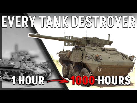 The Entire American Tank Destroyer Line - 5 Kills in Each  Tank