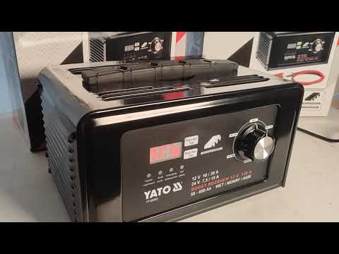 Зарядное устройство YATO 12/24V, 25А, 350Ah (YT-8305) - качество и надежность Зарядное устройство YATO 12/24V, 25А, 350Ah (YT-8305) - качество и надежность