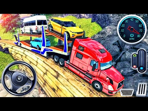 Offroad Transporter Car Simulator 3D - Cargo Delivery Trailer Truck Driving - Android GamePlay