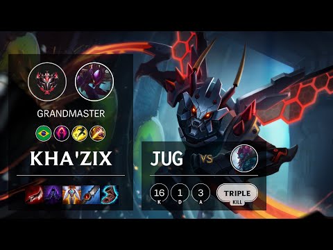 Kha'Zix Jungle vs Trundle - BR Grandmaster Patch 10.21