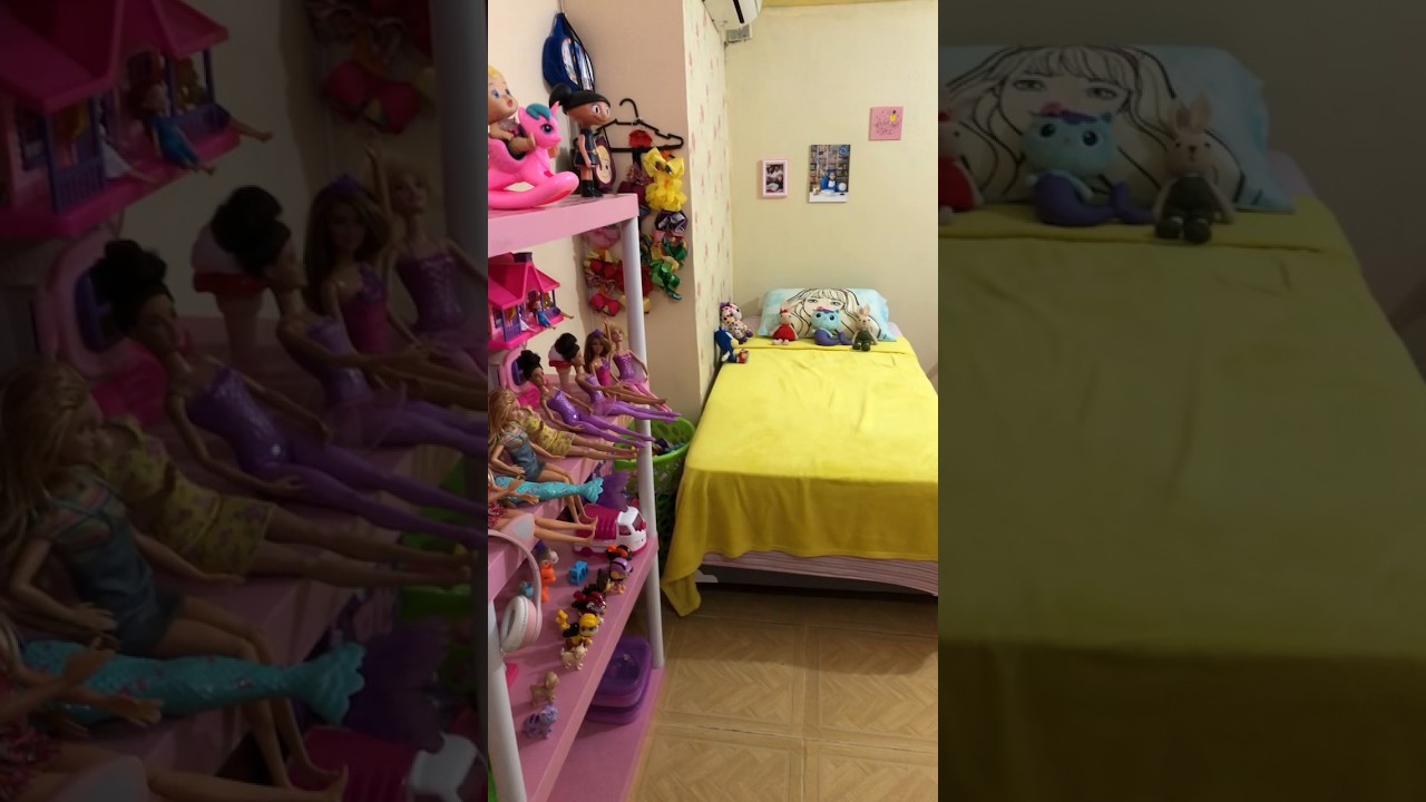 Quarto de menina fofo porém muito funcional #casanova #manaus #quartodemenina