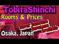Rooms and Prices of the Japanese brothels "Tobita Shinchi" Okiya area (Red Light District)