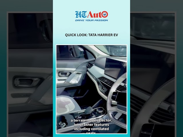 Here’s your quick look at the new Tata Harrier EV. Bookings open on July 2, 2025.