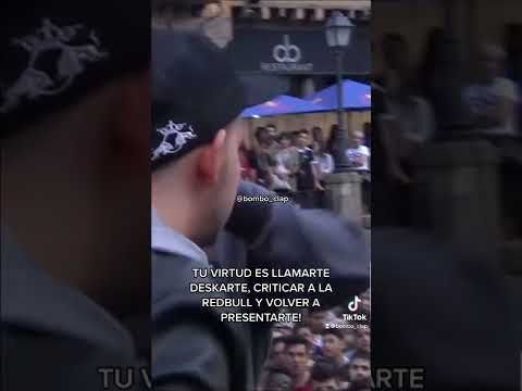 La virtud de DESKARTE en REDBULL! 🎤