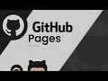 Getting Started with GitHub Pages