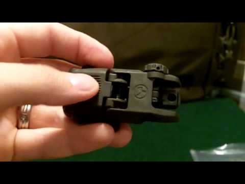 Magpul Back Up Sight, MBUS, OD Green
