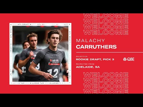 ROOKIE PICK 3: Malachy Carruthers