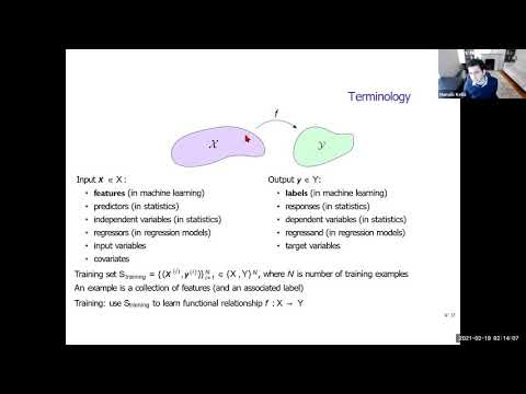 Machine Learning Foundations - Deep Learning in Life Sciences Lecture 02 (Spring 2021)