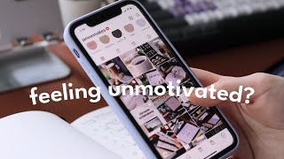 How to study when you feel unmotivated ✨ *3 easy tips*