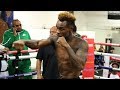JERMELL CHARLO RIPPED! TRAINING TO DESTROY JORGE COTA - SHADOW BOXING WORKOUT