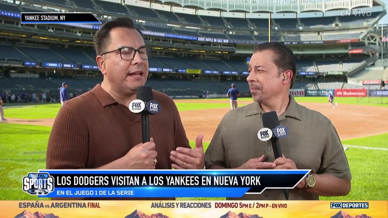 ⚾️ DODGERS VS YANKEES | Los Angeles visitan New York en el primero de la serie | Total Sports