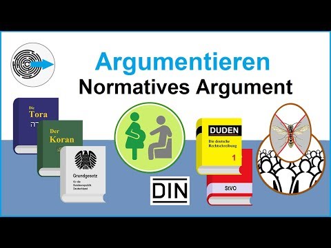 Argumentieren - Normatives Argument - Mit Normen argumentieren