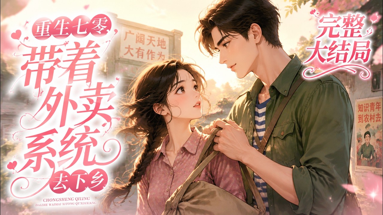 【完结】💕《重生七零，带着外卖系统去下乡》高考后被广告牌砸穿七零年代，于明蓁发现自己是书里女?