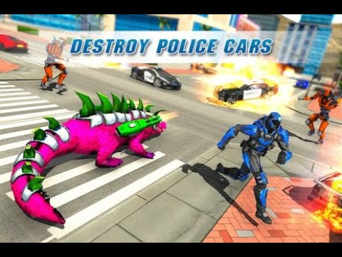 Real Robot Crocodile Simulator- Robot transform