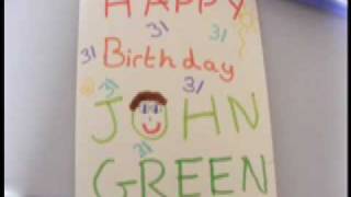 Oh John Green, You're 31