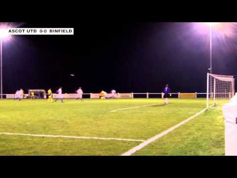 BINFIELD FC TV   ASCOT UNITED 1 0 BINFIELD   Uhlsport Hellenic Premier Division   14 03 25