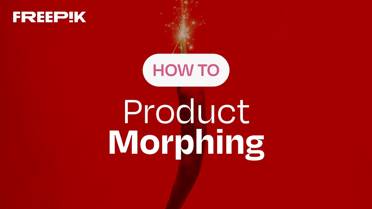 Morphing from one product to another AI tutorial | Freepik How-To