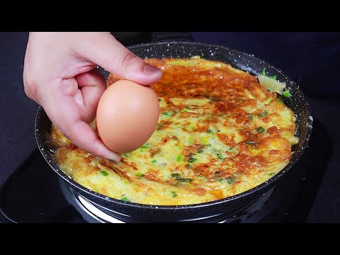 Potato Egg Omelette | Egg Potato Omelette | Easiest Potato Recipes | Easy Breakfast Recipes