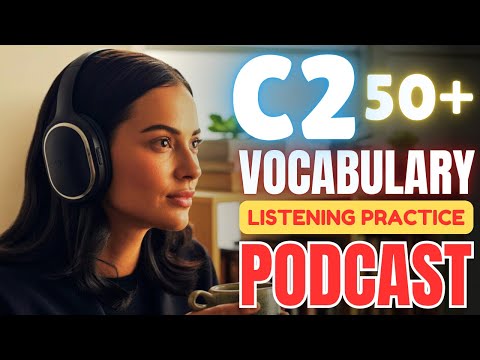50+ Powerful C2 English Vocabulary Words || Advanced English Listening Practice