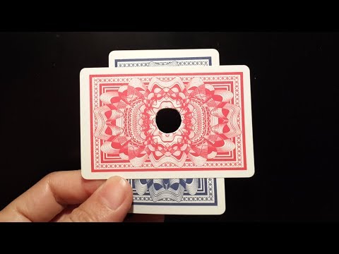 Card Through Finger - Cool Magic Card Trick Anyone Can Do