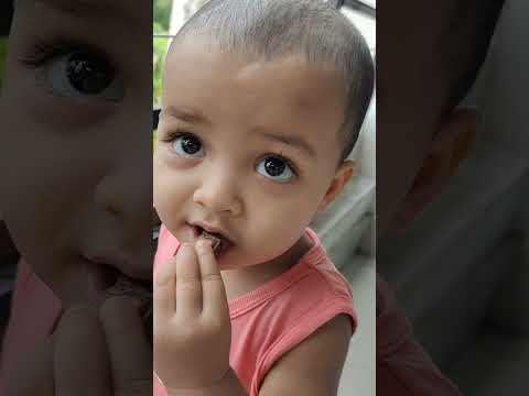 kaise hamari laado rani(sudiksha) chocolate kha rahi hai❤️😘