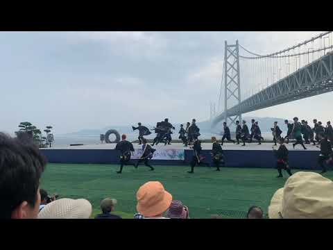 商学科 小樽商科大学"翔楽舞" 2019四獣奏 神戸よさこい祭り本祭2日目 舞子公園会場