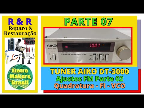 R & R Repair & Restoration RR061 - AIKO DT-3000 Tuner Restoration - PART 7