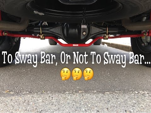 To Sway Bar Or Not To Sway Bar A Toyota Tundra