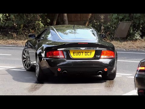 How an Aston Martin Vanquish S Should be Driven!