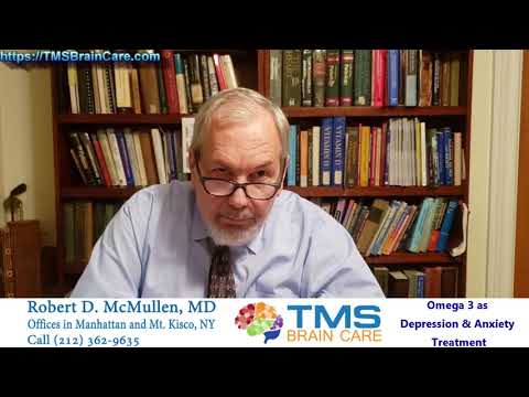Omega 3 as Depression & Anxiety Treatment