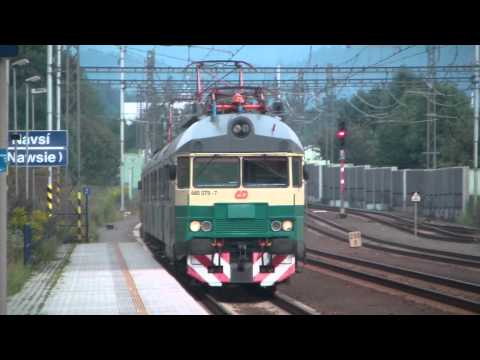 460.079/080 "retro" - Příjezd do Návsí