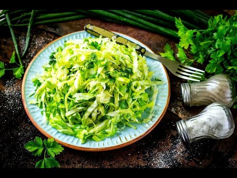 Витаминный салатик от Луча ( Vitamin salad with Pollock caviar )