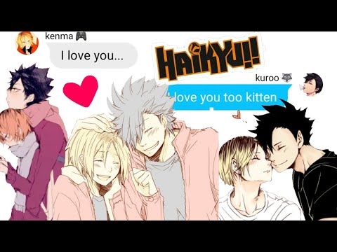 sleepy kitten|| kuroken fluff|| haikyuu text